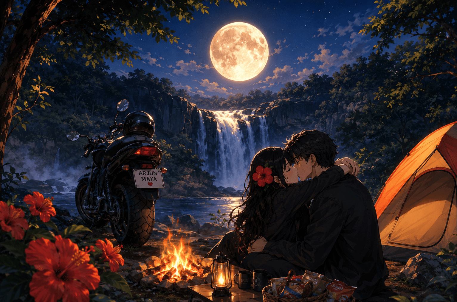Moonlight Falls – A Romantic Forest Love Story – Part 1